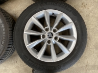 16  inch originele velgen + zomerbanden Skoda Octavia 5E3601025B