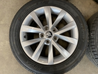 16  inch originele velgen + zomerbanden Skoda Octavia 5E3601025BJ