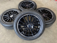 17 inch CMS velgen + zomerbanden Mercedes A, B klasse CLA