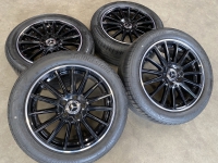17 inch CMS velgen + zomerbanden Mercedes A, B klasse CLA