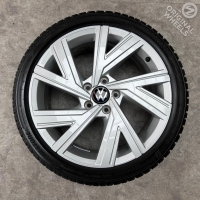 18 inch originele Bergamo velgen + winterbanden VW Golf 8 5H0601025M (4)