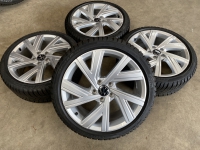 18 inch originele Bergamo velgen + winterbanden VW Golf 8 5H0601025M (4)