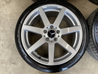 18 inch originele AMG velgen + zomerbanden Mercedes C klasse W204 A2044019802 - A2044019902