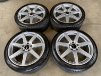 18 inch originele AMG velgen + zomerbanden Mercedes C klasse W204 A2044019802 - A2044019902