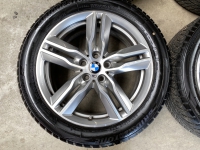 18 inch originele velgen + winterbanden BMW X1 F48 X2 F39 style 570 M 7850456 set 2