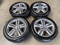 18 inch originele velgen + winterbanden BMW X1 F48 X2 F39 style 570 M 7850456 set 2