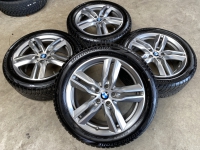 18 inch originele velgen + winterbanden BMW X1 F48 X2 F39 style 570 M 7850456 set 2