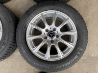 16 inch originele velgen + Michelin winterbanden Mercedes C klasse W205 A2054012400 Set 1