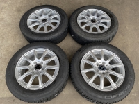 16 inch originele velgen + Michelin winterbanden Mercedes C klasse W205 A2054012400 Set 1