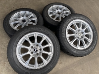 16 inch originele velgen + Michelin winterbanden Mercedes C klasse W205 A2054012400 Set 1