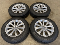 17 inch originele Montana velgen + winterbanden Volkswagen Tiguan set 4 5NA601025