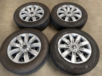 17 inch originele stalen velgen + winterbanden Volkswagen Tiguan SET D