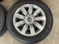 17 inch originele stalen velgen + winterbanden Volkswagen Tiguan SET A