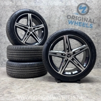 18 inch originele velgen + zomerbanden Mercedes A B klasse CLA A1774010700&nbsp;set 1