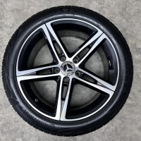 18 inch originele velgen + zomerbanden Mercedes A B klasse CLA A1774010700&nbsp;set 1