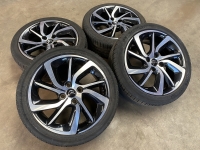 17 inch originele velgen + zomerbanden Citroen DS3 9805895877