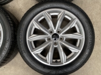 17 inch originele velgen + zomerbanden Audi A4 B9 80A601025J