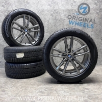 19 inch originele velgen + winterbanden BMW X3 X4 G01 G02 style 698 M 8010267