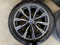 20 inch originele velgen + zomerbanden BMW X5 G05 style 740 M 8071996 / 8071997 SET 2