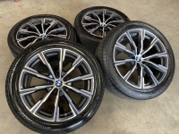 20 inch originele velgen + zomerbanden BMW X5 G05 style 740 M 8071996 / 8071997 SET 2