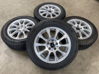 16 inch originele velgen + Continental winterbanden Mercedes C klasse W205 A2054012400 set 1