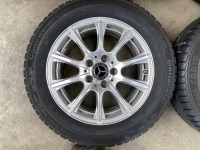 16 inch originele velgen + Continental winterbanden Mercedes C klasse W205 A2054012400 set 2