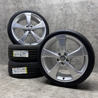 19 inch originele rotor velgen + zomerbanden Audi A3 S3 RS3 8V0601025ES&nbsp;