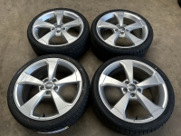 19 inch originele rotor velgen + zomerbanden Audi A3 S3 RS3 8V0601025ES 