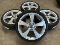 19 inch originele rotor velgen + zomerbanden Audi A3 S3 RS3 8V0601025ES 