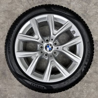 17 inch originele velgen + zomerbanden BMW 1 serie F40 style 574 6856076