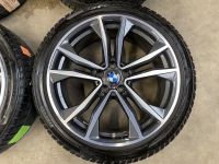 19 inch originele M velgen + winterbanden BMW X1 F48 X2 F39 style 715 M set B