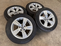 16 inch originele velgen + zomerbanden Audi A4 B9 8W0601025A