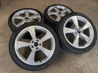 19 inch originele rotor velgen + zomerbanden Audi Q2 8V0601025ES 