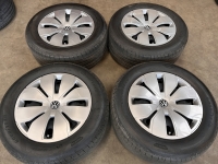 18 inch originele stalen velgen + zomerbanden Volkswagen ID.Buzz 1T3601025S 1T3601025R