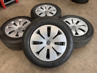 18 inch originele stalen velgen + zomerbanden Volkswagen ID.Buzz 1T3601025S 1T3601025R