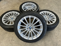 18 inch originele velgen + winterbanden BMW 5 / 6 serie G30 G31 styling 619 set 3