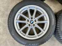 17  inch originele velgen + winterbanden BMW 5 serie G30 G31 style 618 (3)