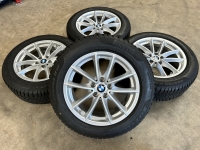 17  inch originele velgen + winterbanden BMW 5 serie G30 G31 style 618 (3)