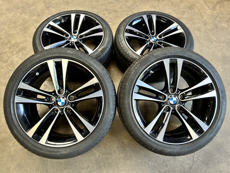 18 inch originele velgen + zomerbanden BMW 3 - 4 serie style 397 6882589 - 6882588