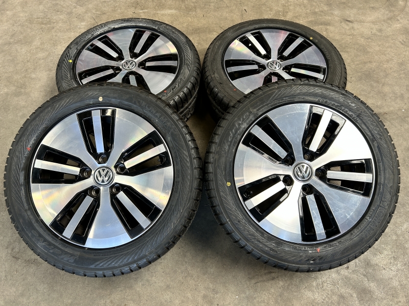 16 inch originele Astana velgen + winterbanden VW Golf 7 GTE / E-golf 5GE601025 (2)