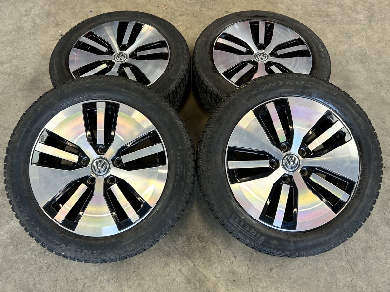 16 inch originele Astana velgen + winterbanden VW Golf 7 GTE / E-golf 5GE601025 (3)