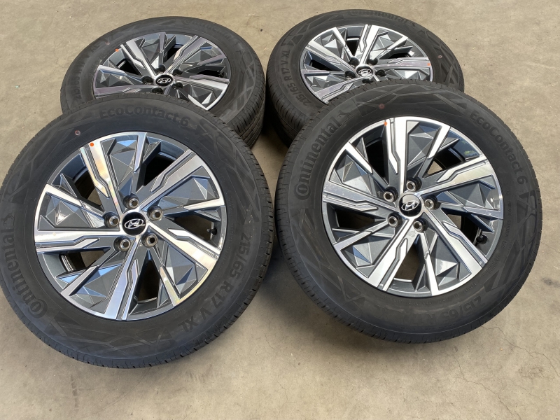 17 inch originele velgen + zomerbanden Hyundai Tucson - IX35 52910-N7160