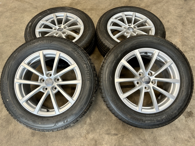 17 inch originele velgen + zomerbanden Audi A6 4K 4K0601025