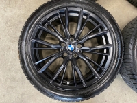 18 inch originele velgen + winterbanden BMW 3 4 serie G20 G22 style 796M 6885305 6885306 set F