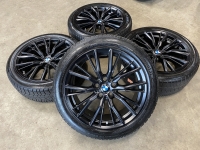 18 inch originele velgen + winterbanden BMW 3 4 serie G20 G22 style 796M 6885305 6885306 set F