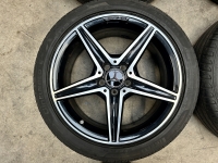 18 inch originele C43 AMG velgen + zomerbanden Mercedes C klasse W205 A2054011100