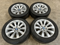 17 inch originele velgen + zomerbanden BMW 5 serie E60 6777347 style 244 set 1