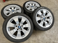 17 inch originele velgen + zomerbanden BMW 3 serie E90 style 158