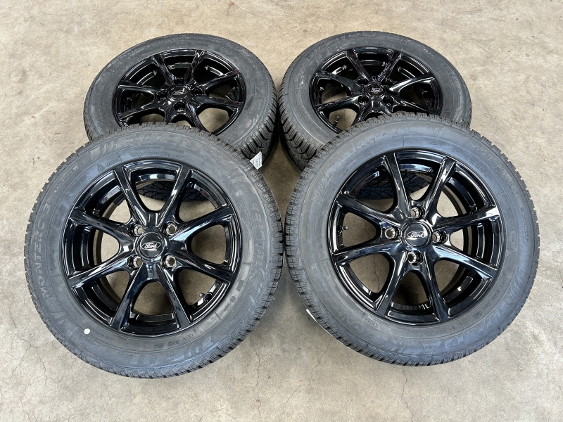 15 inch originele velgen + Fulda winterbanden Ford Fiesta H1BJ-1007-J1A