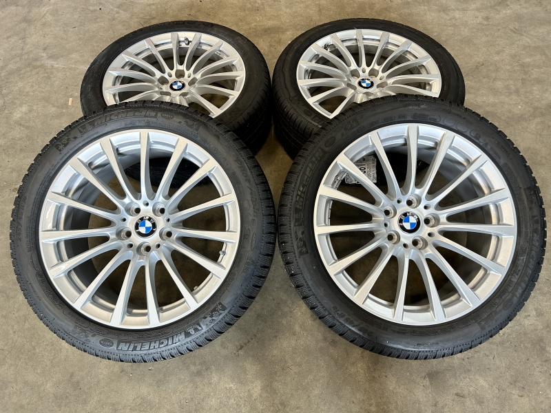 18 inch originele velgen + winterbanden BMW 5 / 6 serie G30 G31 styling 619 set 4